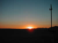 Sunrise at Black Rock City