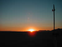 Sunrise at Black Rock City
