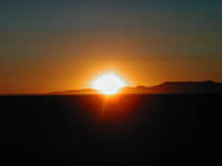 Sunrise at Black Rock City