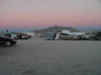 Sunset at Black Rock City