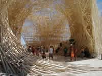 Waffle art structure