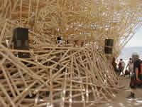Waffle art structure