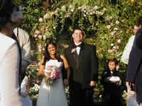 Serena and Jon's wedding